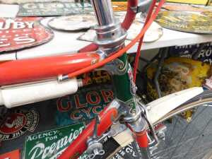 A Hetchins Experto Crede bicycle, on a red painted frame with Hetchins crest, with GB 537 chrome... - 11