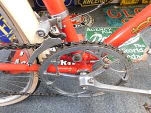 A Hetchins Experto Crede bicycle, on a red painted frame with Hetchins crest, with GB 537 chrome... - 13