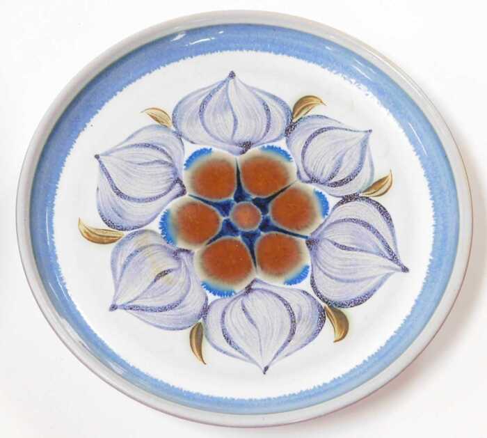 A Denby pottery Chatworth pattern part dinner and tea service ...