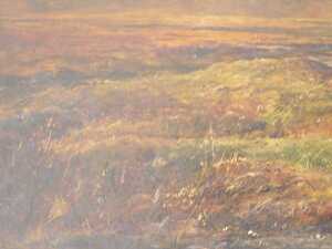 Charles Leslie (1835-1890). Snowdonia landscape, the mountain range rising in the distance, with... - 3