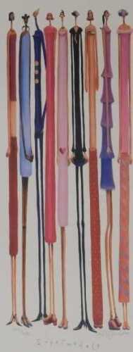 Sarah Jane Szikora (b.1971). Supermodel, artist signed limited edition colour print, 414/495,...
