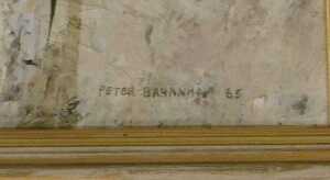 Peter Brannan (1926-1994). The Cathedral, oil on board, signed, dated (19)65 and titled verso,... - 4