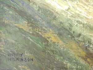 Henry Wilkinson (1921-2011). A Pointer on the border of marshland putting up a flight of... - 3