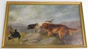 Richard Ansdell (1815-1885). Black game, oil on canvas, signed, titled and dated 1868 verso,... - 2