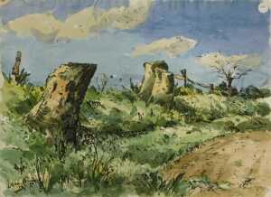 Edward Eaton Brannan (1886-1957). Studio works, watercolours, 32cm x 41cm. (10) - 5