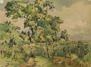 Edward Eaton Brannan (1886-1957). Studio works, watercolours, 32cm x 41cm. (10) - 8