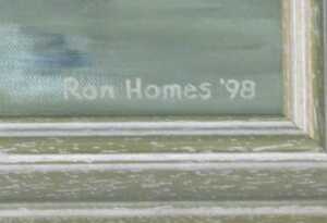 Ronald Homes (20thC). Cold Front Clearing 18.00 HRS - Lancaster I, oil on canvas, signed and... - 3