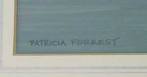 Patricia Forrest (20thC). On Patrol over the North Sea/ Mosquito XVIII, watercolour, signed and... - 3