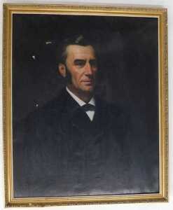 Ernest Moore (1865-1940). Portrait of John Carr Fletcher, oil on canvas, attributed, titled and... - 2
