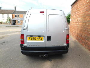 A Peugeot Expert 815D Van, Registration FV55 HPX, first registered 11/01/06, diesel, 1868cc, MOT to 07/10/2021, silver, tow bar, three seats, ply-lined interior, tyres recently replaced, JVC CD receiver with Bluetooth + USB/Aux, two keys, approx 156,500 - 9