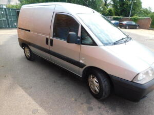 A Peugeot Expert 815D Van, Registration FV55 HPX, first registered 11/01/06, diesel, 1868cc, MOT to 07/10/2021, silver, tow bar, three seats, ply-lined interior, tyres recently replaced, JVC CD receiver with Bluetooth + USB/Aux, two keys, approx 156,500 - 13