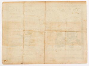 A Mafeking Ten Shillings Siege note, No 834., Standard Bank, signed by Captain H Greener, Chief Paymaster. - 4