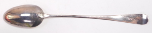 A George III silver basting spoon, London 1796, 2.85oz. - 2