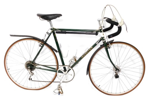 A Mercian lightweight gent's racing cycle, with 5 speed gears.