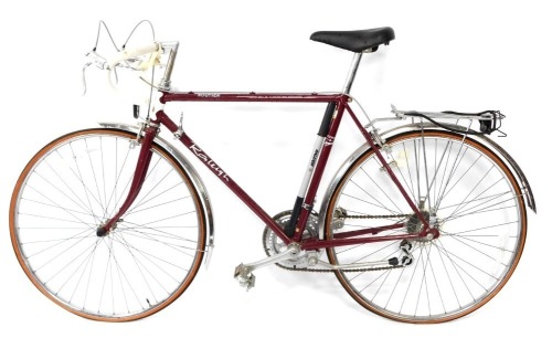 A Raleigh Routier gent's racing cycle, with 10 speed gears.
