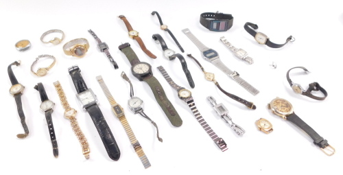 Lady's and gentleman's dress watches, to include Casio, Timex, Limit, etc. (a quantity)