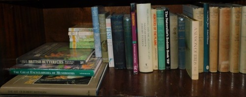 Natural History, to include five volumes of The Handbook of British Birds by Witherby Jourdain, and others. (1 shelf)