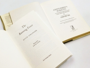 A group of hunting related books, Simpson (Charles) Leicestershire and Its Hunts, Holt (Peter) The Keen Fox Hunters Miscellany: Country Life Gentleman's Pursuits, Sparke (Lesley) The Art of Shooting and Rough Shoot Management, and Stranger (Joyce) The Run - 3