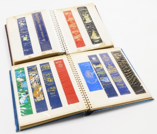 A quantity of bookmarks, The Ancient Seal Of The Burgh Of Dover, Fort Williams, etc. (1 album)