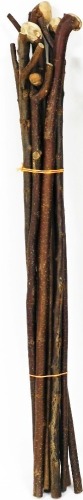 A bundle of shepherds crooks, walking sticks, etc. 116cm high, etc. (a quantity)