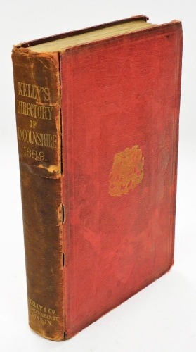 A Kelly's Directory of Lincolnshire for 1889.