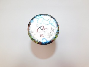 An Okra limited edition glass vase, designed by Dave Barras, of baluster form, decorated with trees, having gilt foliage and white blossom, against a red ground, etched marks, 21cm high. - 4