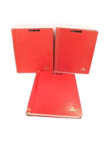 Philately; GB.-World. An accumulation, mainly postally used, including c20 penny reds, one tied, contained in 3 albums, c.600.