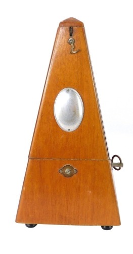 An System Maelzel wooden cased Metronome.