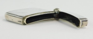 A George VI silver match case, Birmingham 1942, 1oz. - 2