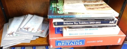 Various books on toy soldier collecting, Britain's Archive, Magazine, The Great Book of Britain's, etc. (a quantity)