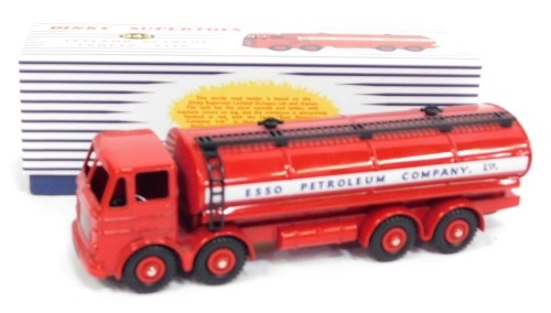 A Dinky Supertoys Leyland Octopus tanker Esso 943, by Atlas Toys, boxed.
